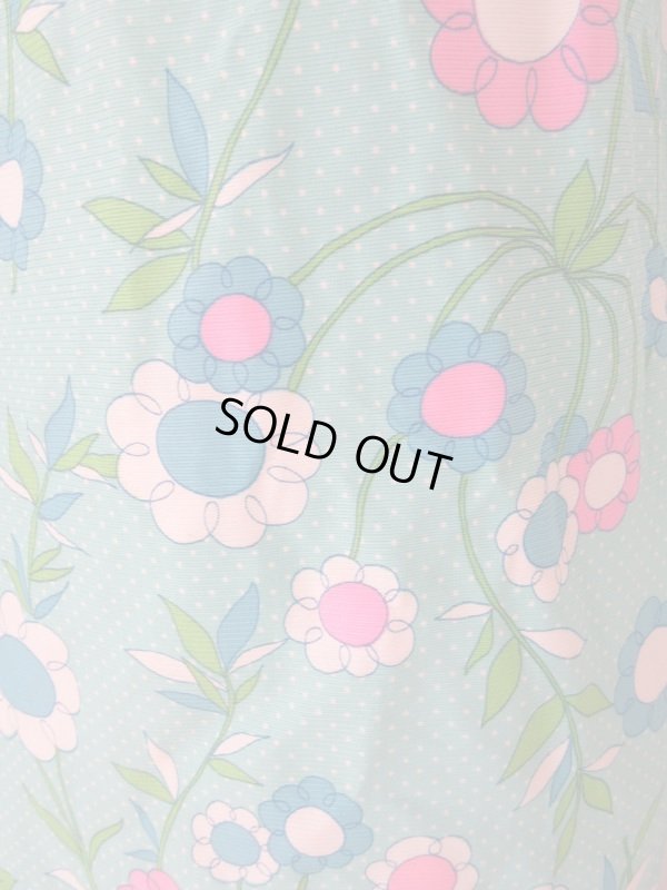 画像8: 【チャーミングに目立つ*】海外ヴィンテージ*Dead stockワンピース