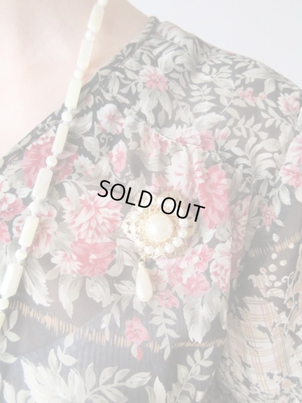 画像3: 【再入荷★】未使用*揺れるイミテーションパールブローチ