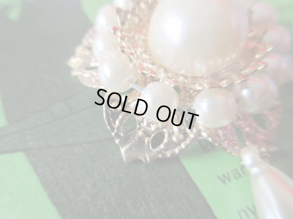 画像4: 【再入荷★】未使用*揺れるイミテーションパールブローチ