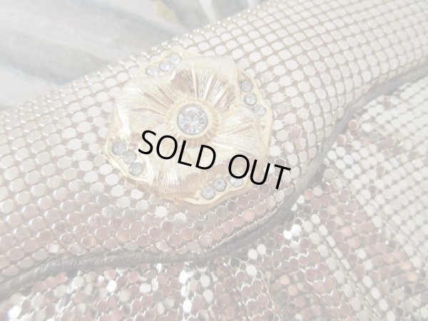 画像4: お花装飾のメタリックチェーンバッグ