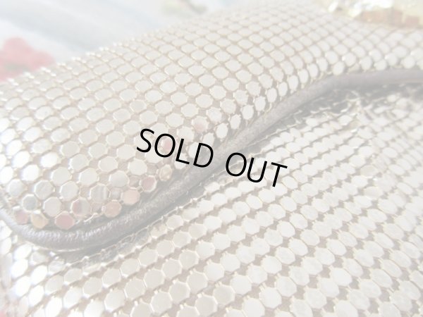 画像6: お花装飾のメタリックチェーンバッグ