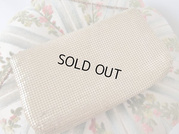 画像5: お花装飾のメタリックチェーンバッグ