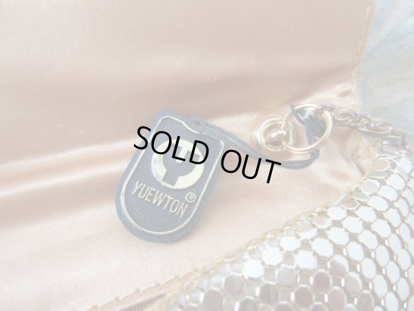 画像8: お花装飾のメタリックチェーンバッグ