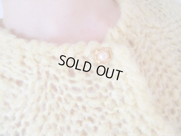 画像5: レモンミルク色ニットカーディガン