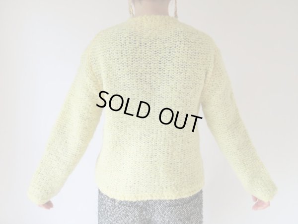 画像4: レモンミルク色ニットカーディガン