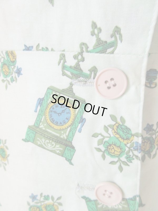 画像7: デットストック*電話柄がチャーミングなワンピース