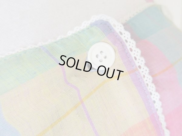 画像7: デットストック*女性らしさ引き立つチェック