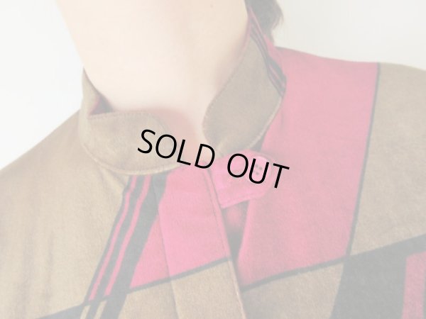 画像6: 未使用*ベロアタッチのシックワンピース