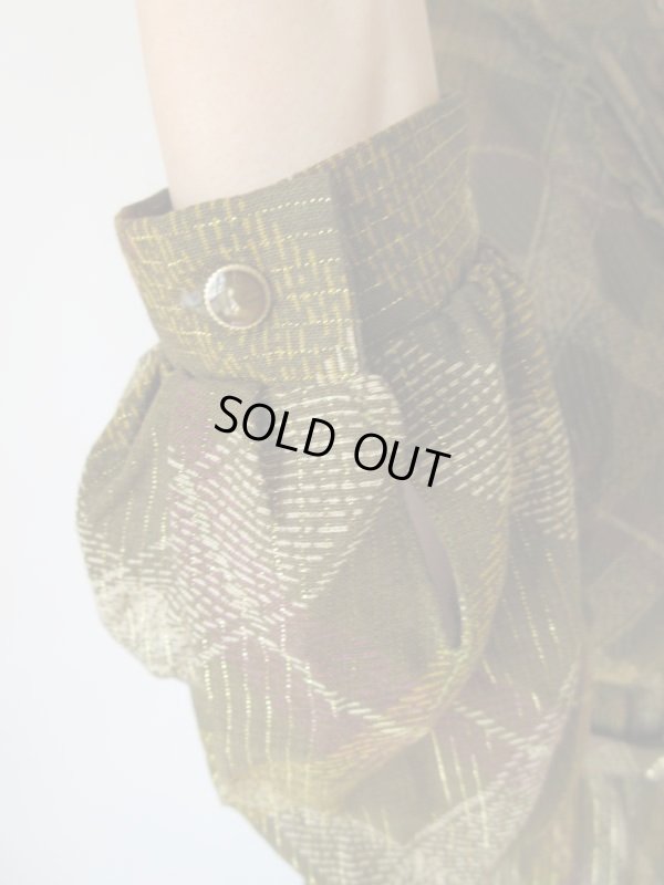 画像7: ドラマティックな細かいプリーツワンピース