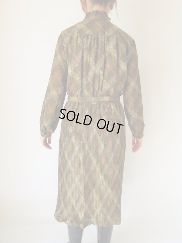 画像5: ドラマティックな細かいプリーツワンピース