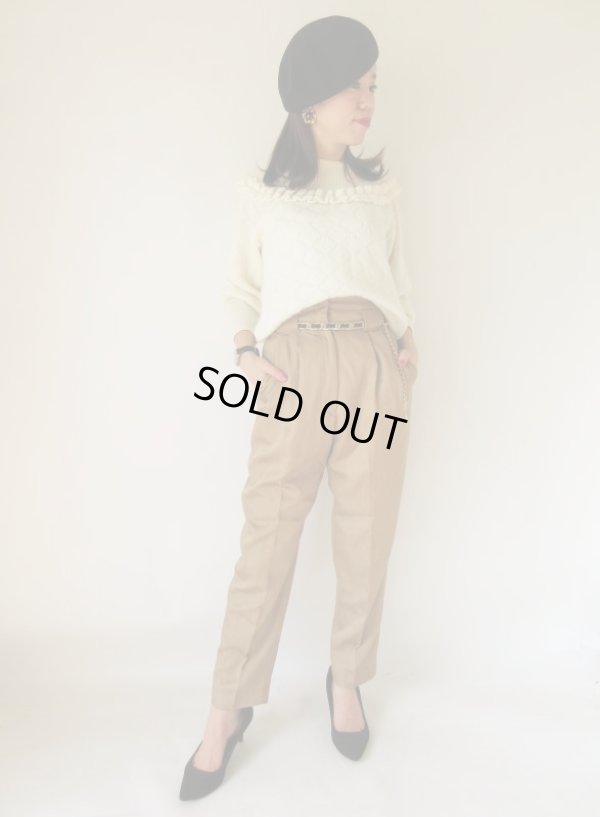 画像3: レディーのための万能テーパードパンツ