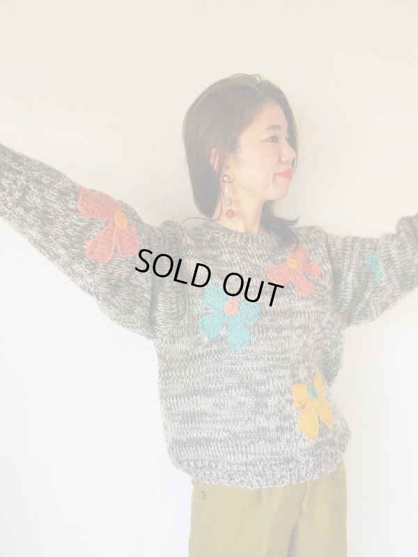 画像3: リボンのローゲージニット