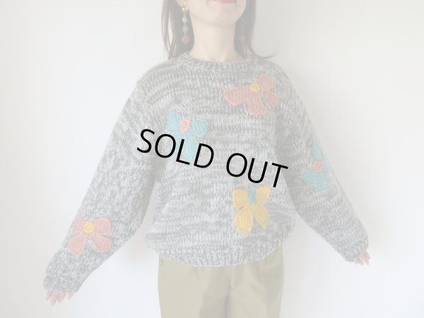 画像4: リボンのローゲージニット