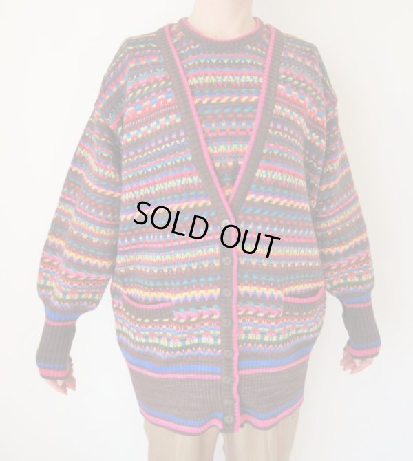 画像3: Dead stock*マルチカラーカーディガン