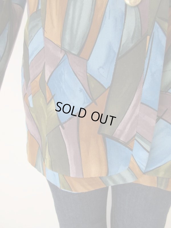 画像7: 英字ロゴボタンの大人カラーリングアウター