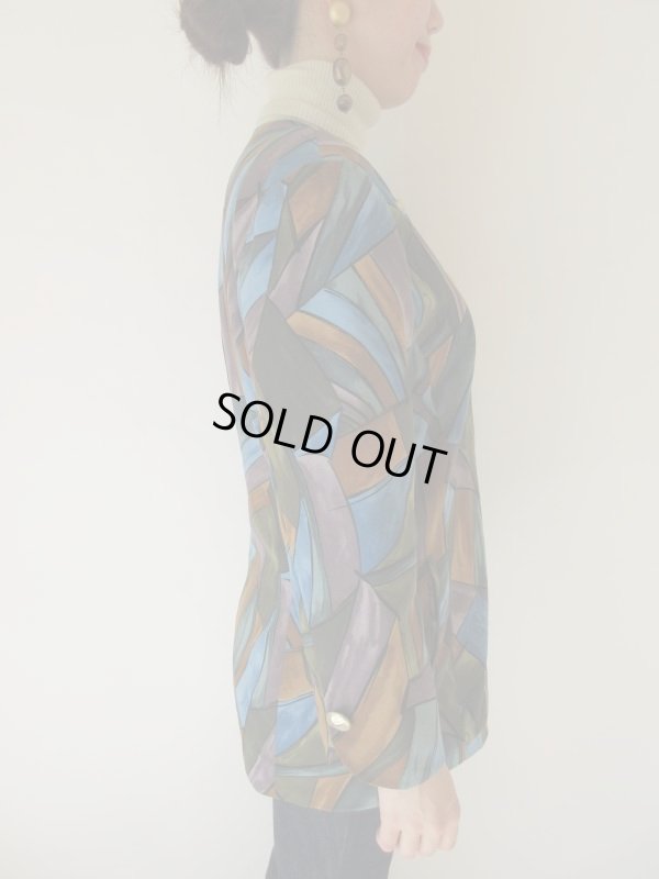 画像4: 英字ロゴボタンの大人カラーリングアウター