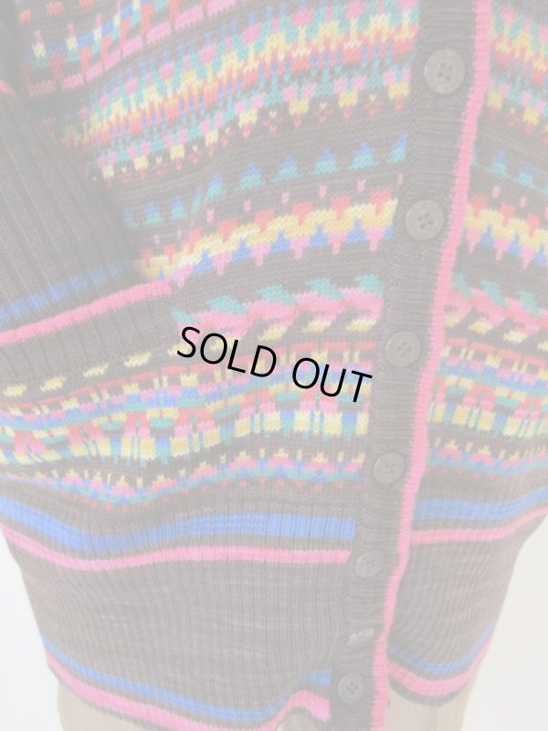 画像6: Dead stock*マルチカラーカーディガン