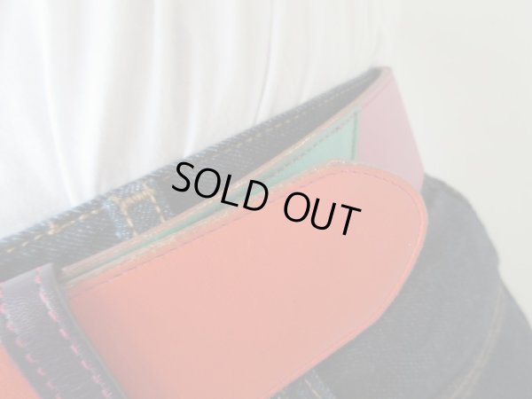 画像7: マルチカラーのレザーベルト