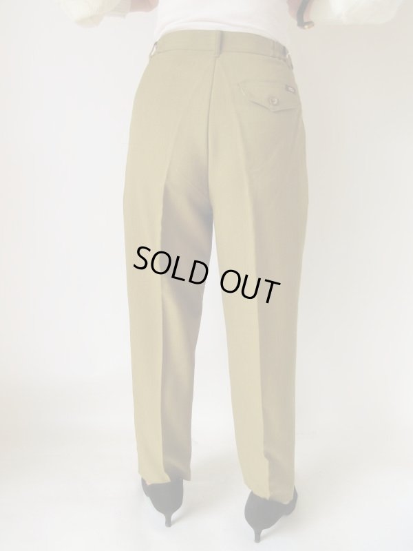 画像8: Dead stock*レディーのための万能テーパードパンツ