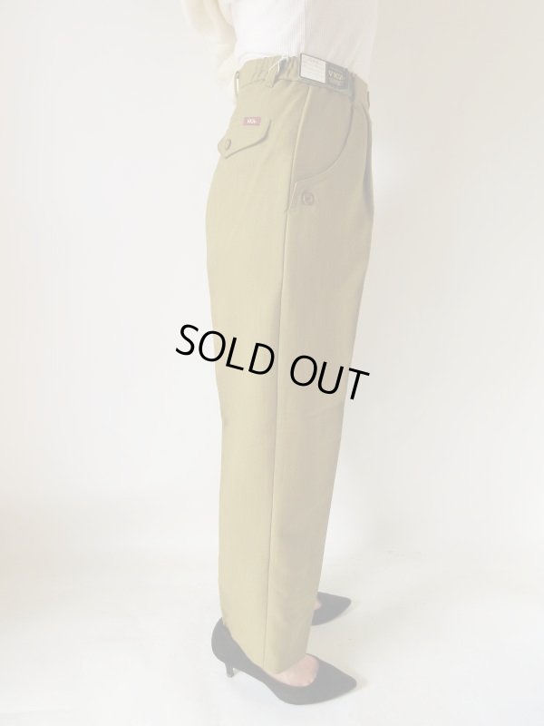 画像5: Dead stock*レディーのための万能テーパードパンツ