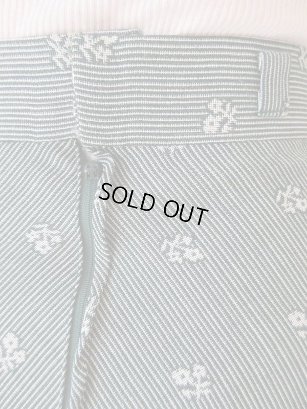 画像7: Dead stock*小花とストライプ柄スカート