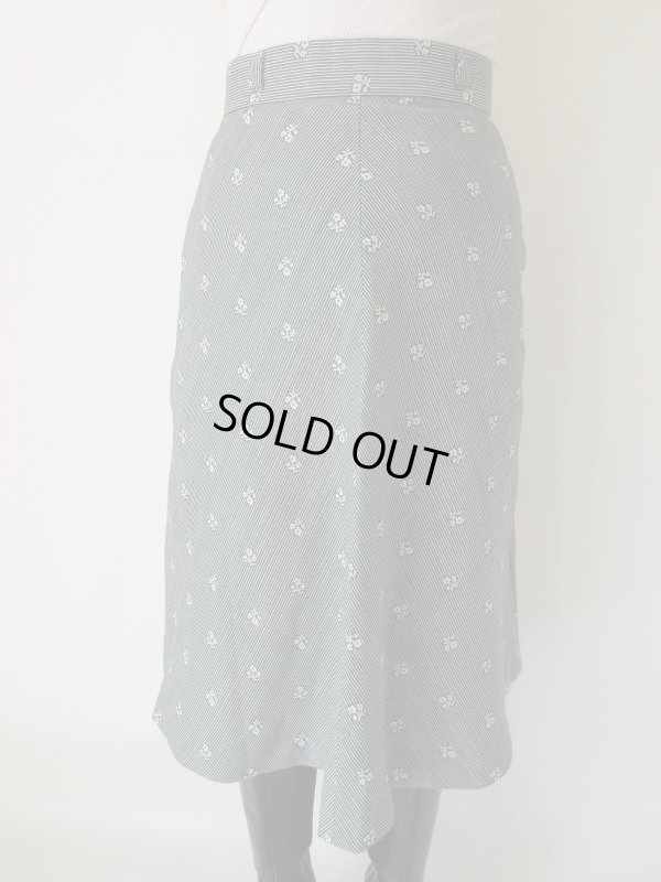 画像4: Dead stock*小花とストライプ柄スカート