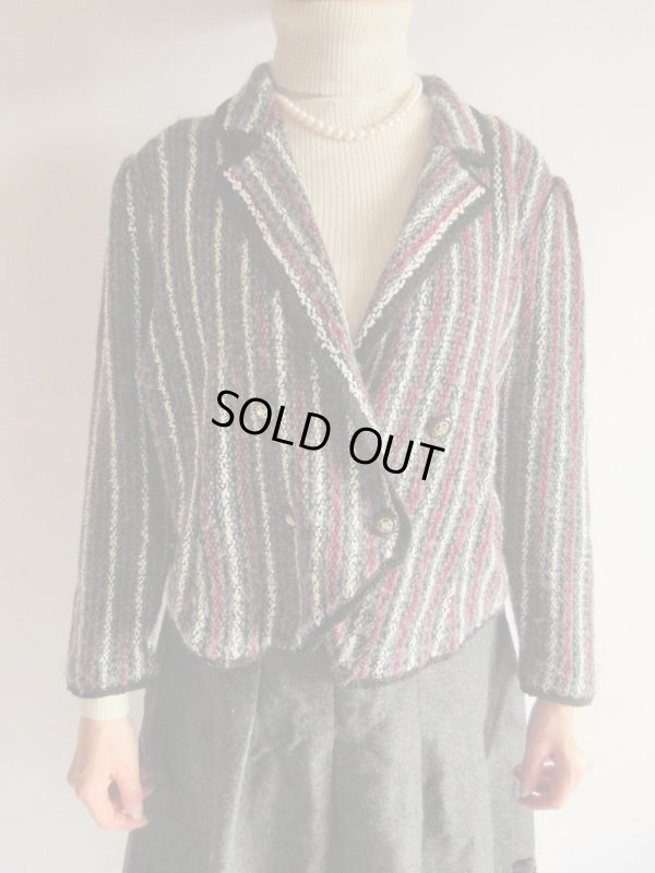 画像3: モード顔のニットジャケット