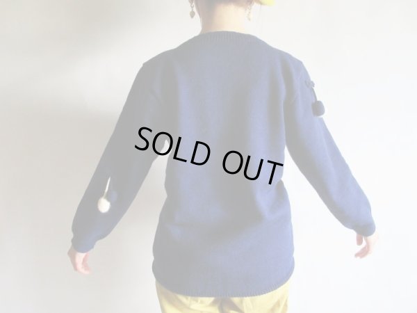 画像5: バイカラーのさくらんぼニット