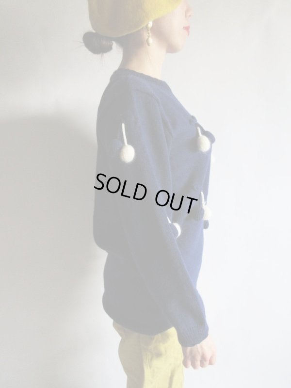 画像4: バイカラーのさくらんぼニット