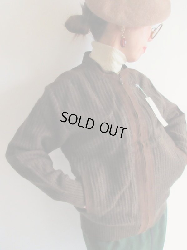 画像3: Dead stock*Hankyuレザー切り替えブルゾン　当時販売価格67000円