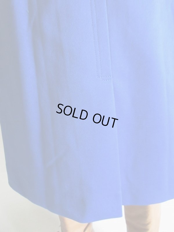 画像9: Dead stock*ロイヤルブルーのワンカラースカートｗ75