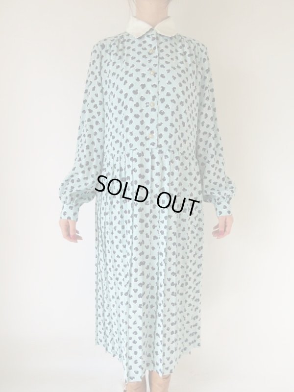 画像3: ２wayリボンの二重襟ワンピース（ゆったりサイズ）