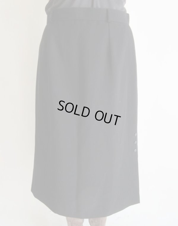 画像4: サイドボタンデザインスカート