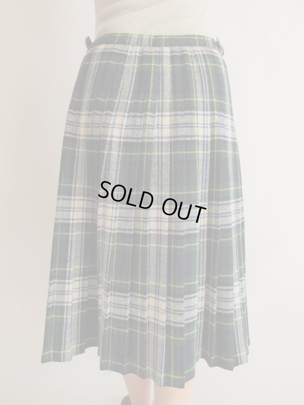 画像5: 海外vintage*チェック柄ラップスカート