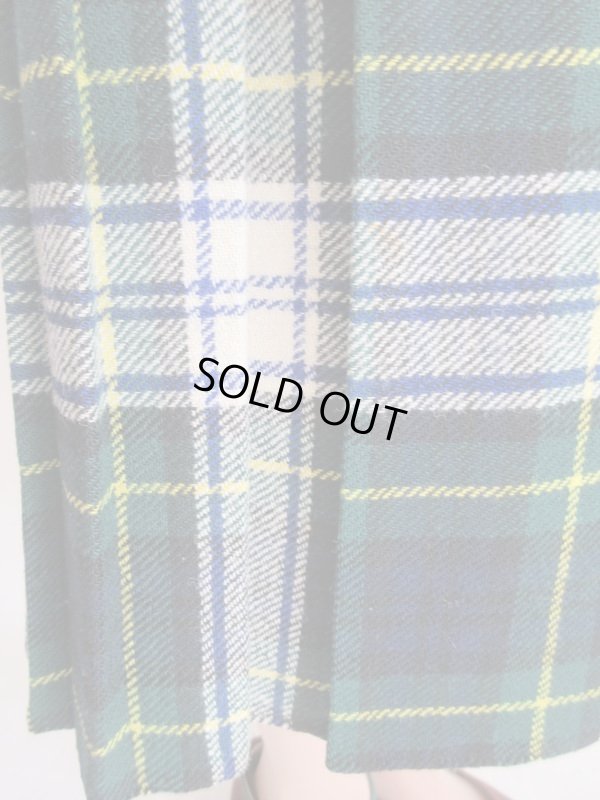画像7: 海外vintage*チェック柄ラップスカート