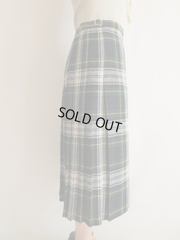 画像4: 海外vintage*チェック柄ラップスカート