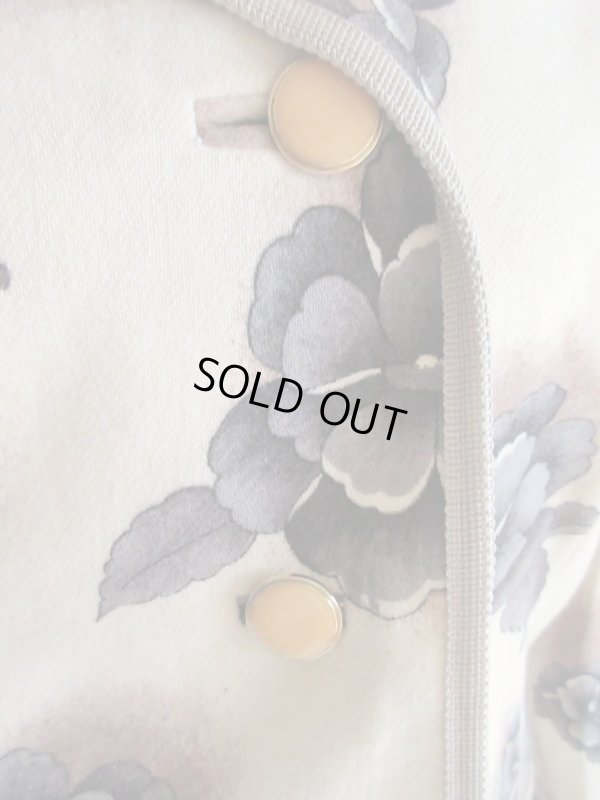 画像6: Dead stock*クラシカル花柄ジャケット１３号