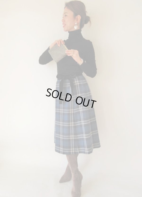 画像8: 美シルエットのチェック柄スカート