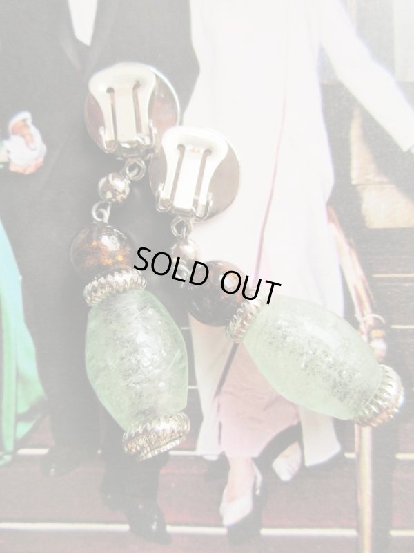 画像4: Dead stock*ガラスビーズイヤリング