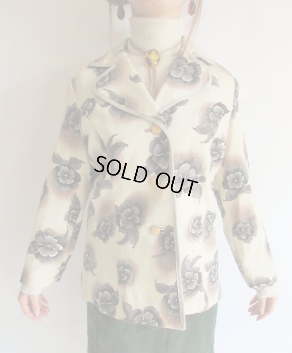 画像3: Dead stock*クラシカル花柄ジャケット１３号