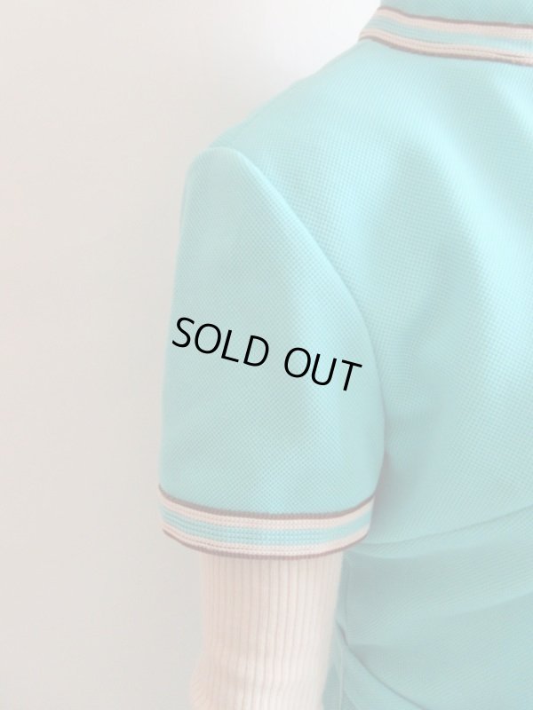 画像7: 海外ヴィンテージ*ジャージ素材のレトロシルエットワンピース