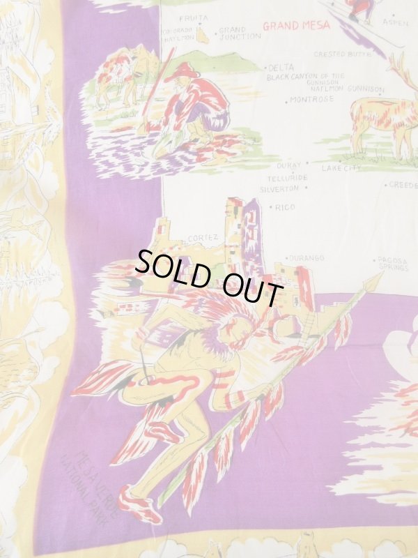 画像7: カウボーイとインディアン柄スカーフ