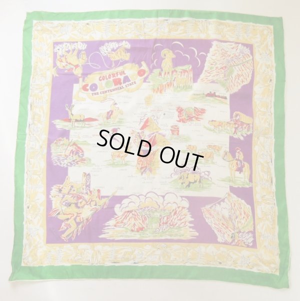 画像3: カウボーイとインディアン柄スカーフ