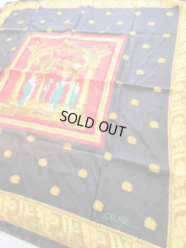 画像5: CELINE*古代ローマ風デザインのスカーフ