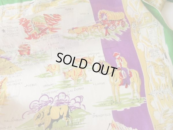 画像9: カウボーイとインディアン柄スカーフ