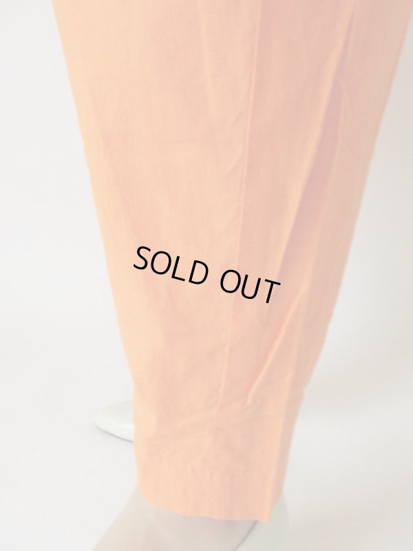 画像7: ビタミンオレンジのテーパードパンツ（ウエストゴム）