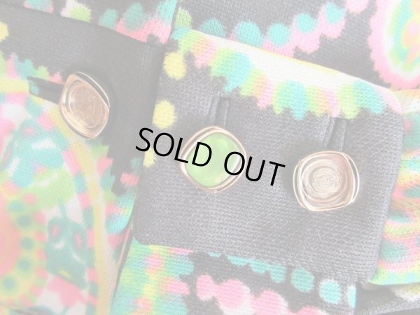 画像9: １点モノ*カラフルサイケなワンピース