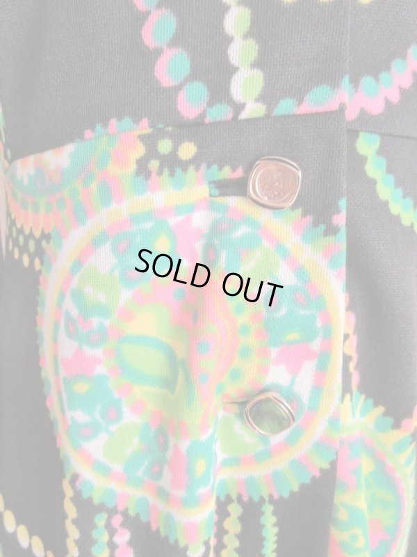 画像4: １点モノ*カラフルサイケなワンピース