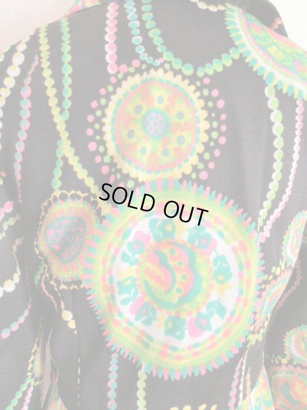 画像7: １点モノ*カラフルサイケなワンピース