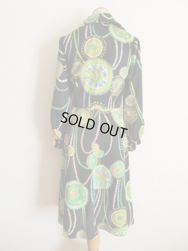 画像6: １点モノ*カラフルサイケなワンピース